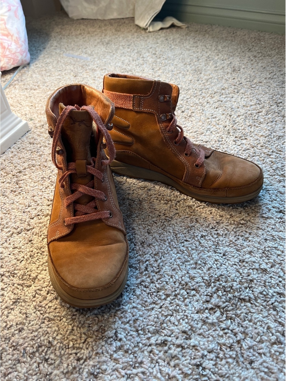 Chaco Adore Women’s Brown Leather High-Top Boots Size 9
